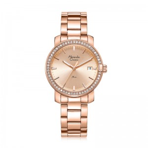 Alexandre Christie AC 2B23 Full Rosegold LDBRGLN2